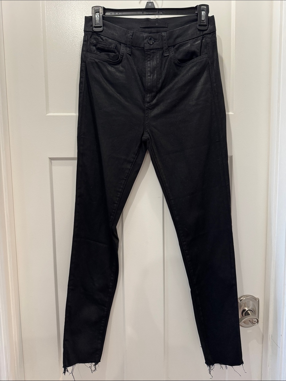 Joe's Jeans Black The Charlie High-Rise Skinny Ankle Jeans Size 27